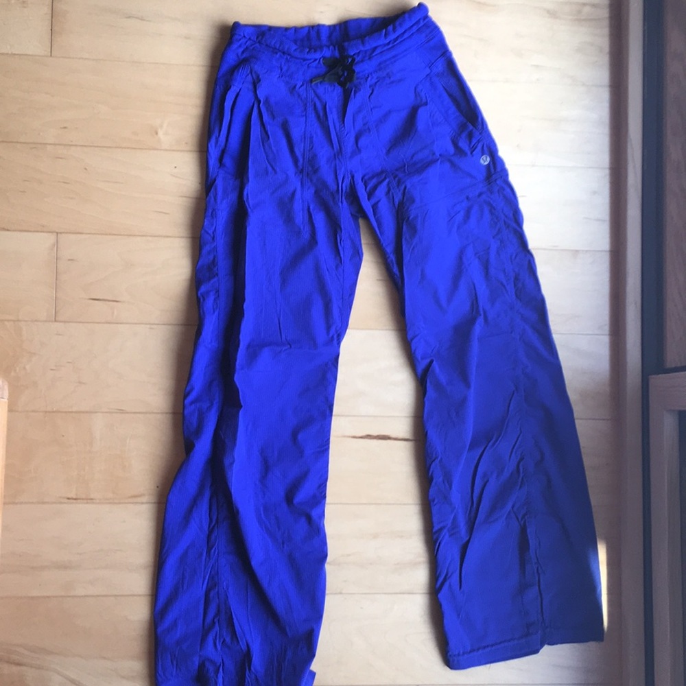 Lululemon dark royal blue studio pants